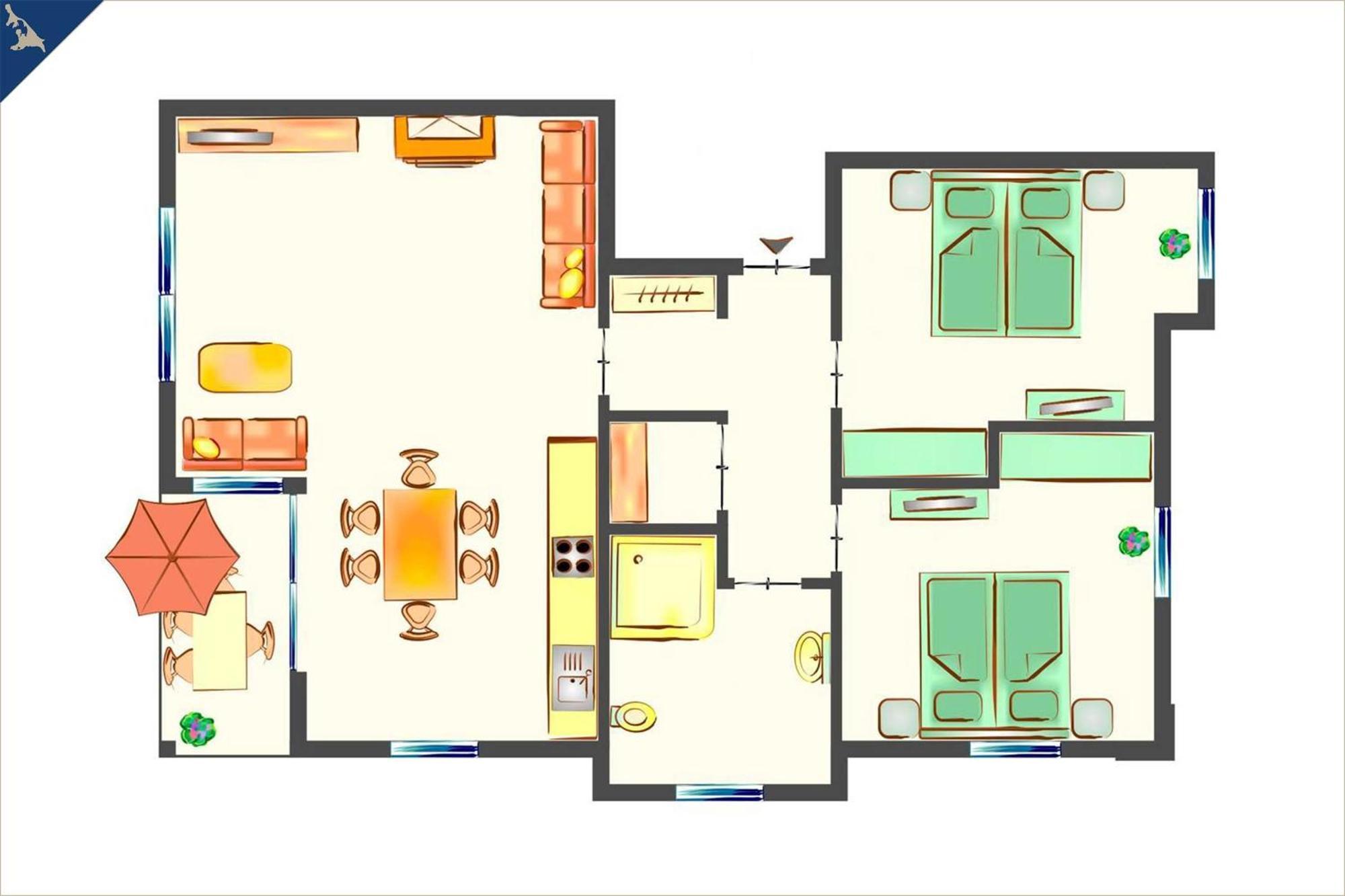 הרינגסדורף Villa Doris Whg 3 Flora מראה חיצוני תמונה